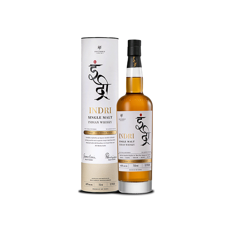 Indri Trini Single Malt Indian Whisky – India
