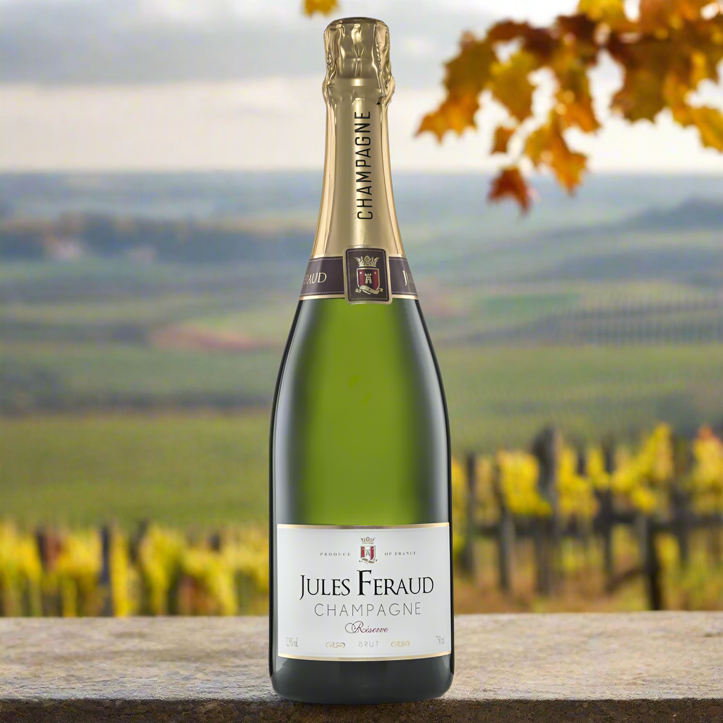 Jules Feraud Brut Champagne NV Wine 37.5cl,75cl,150cl