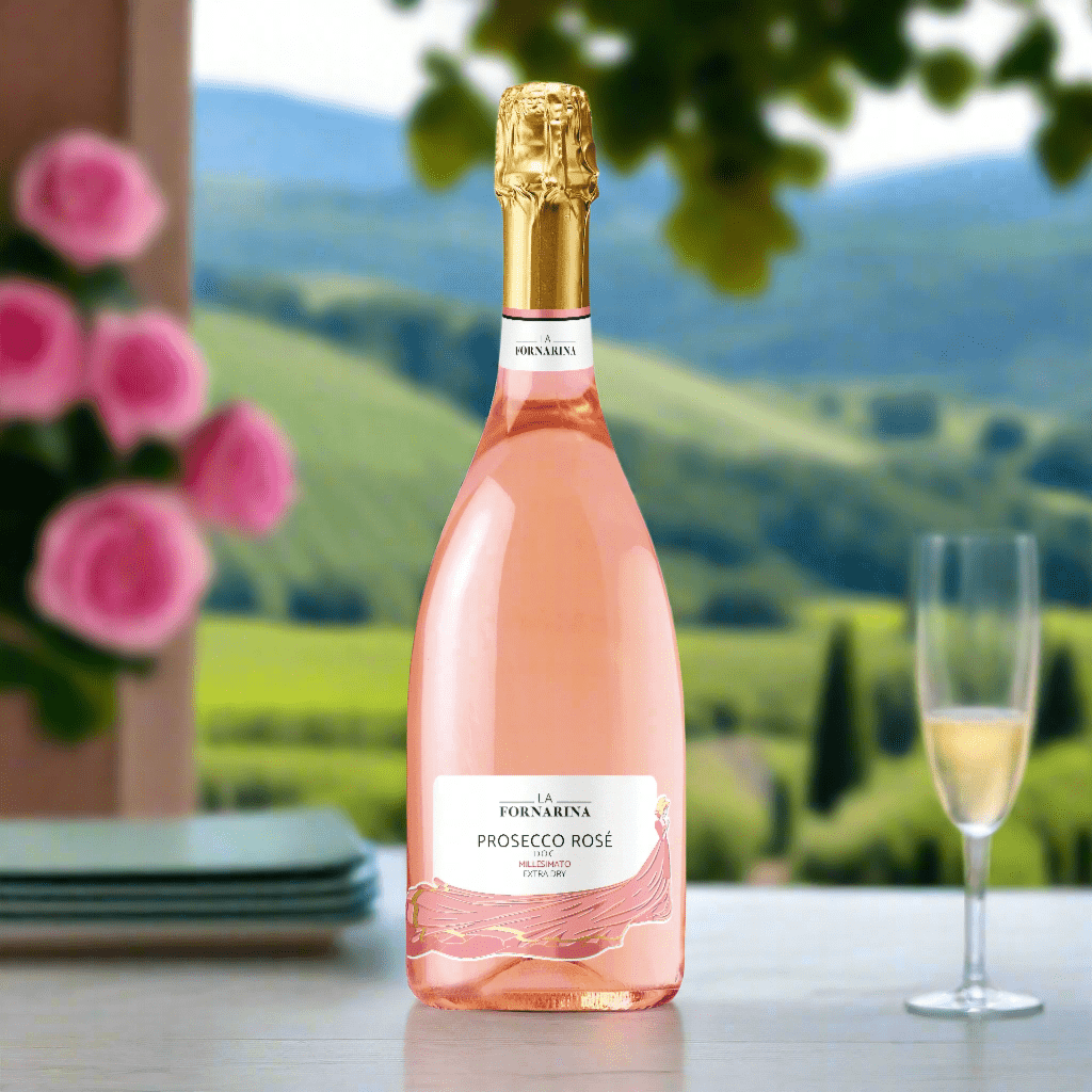 La Fornarina Prosecco Rose DOC Wine