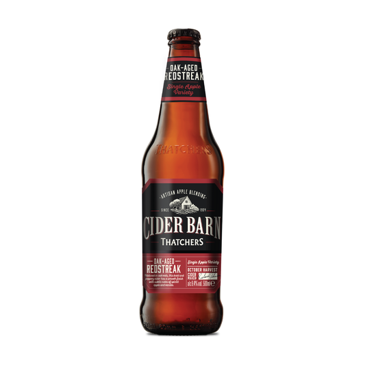 Thatchers Cider Barn Oak-Aged Redstreak