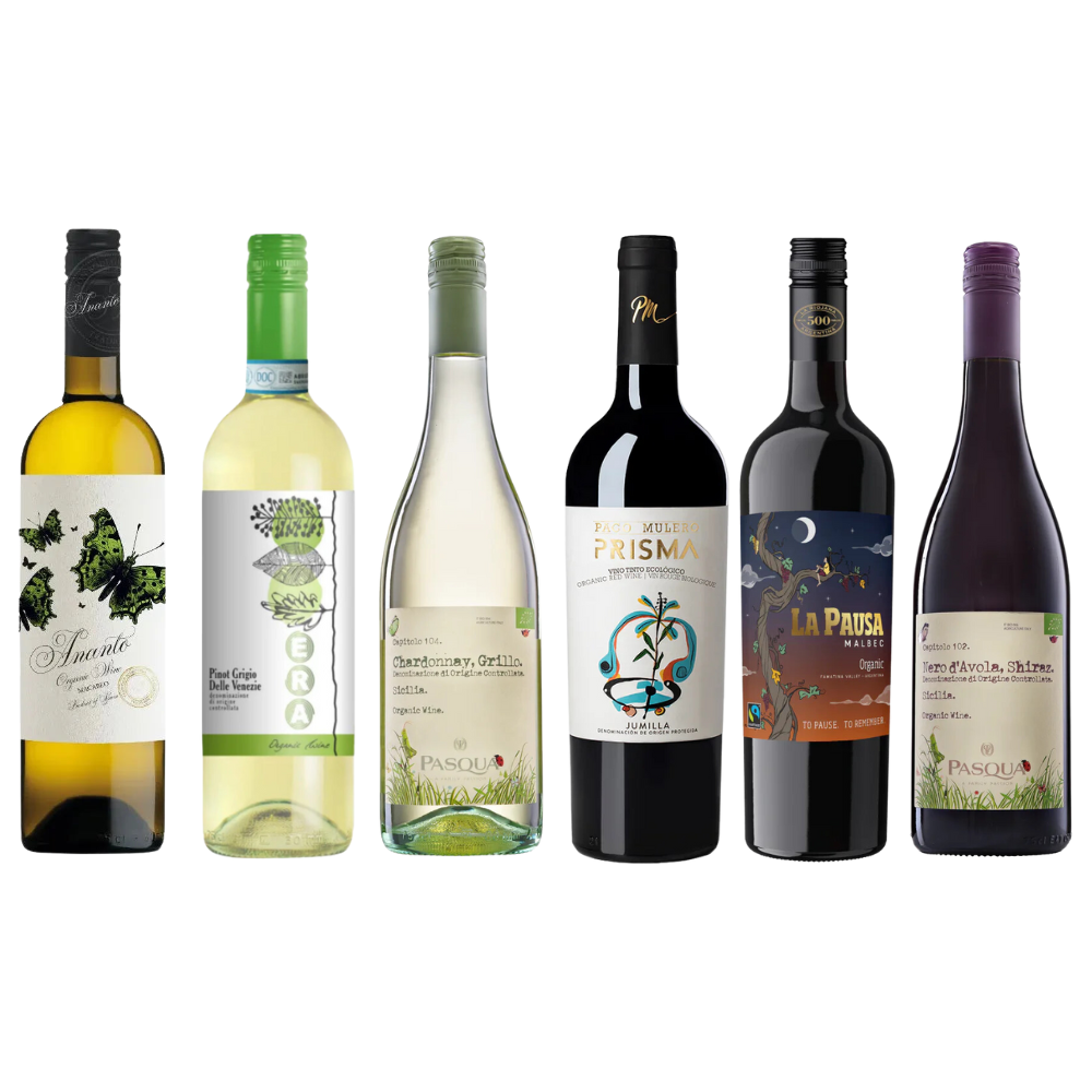 Organic Wine Case – Mixed Organic Wine Selection