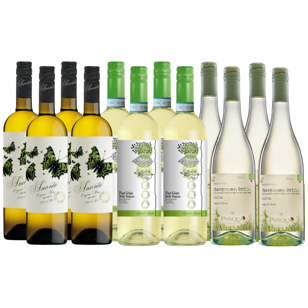 Organic White Wine Case Wine Case 12 x 75cl