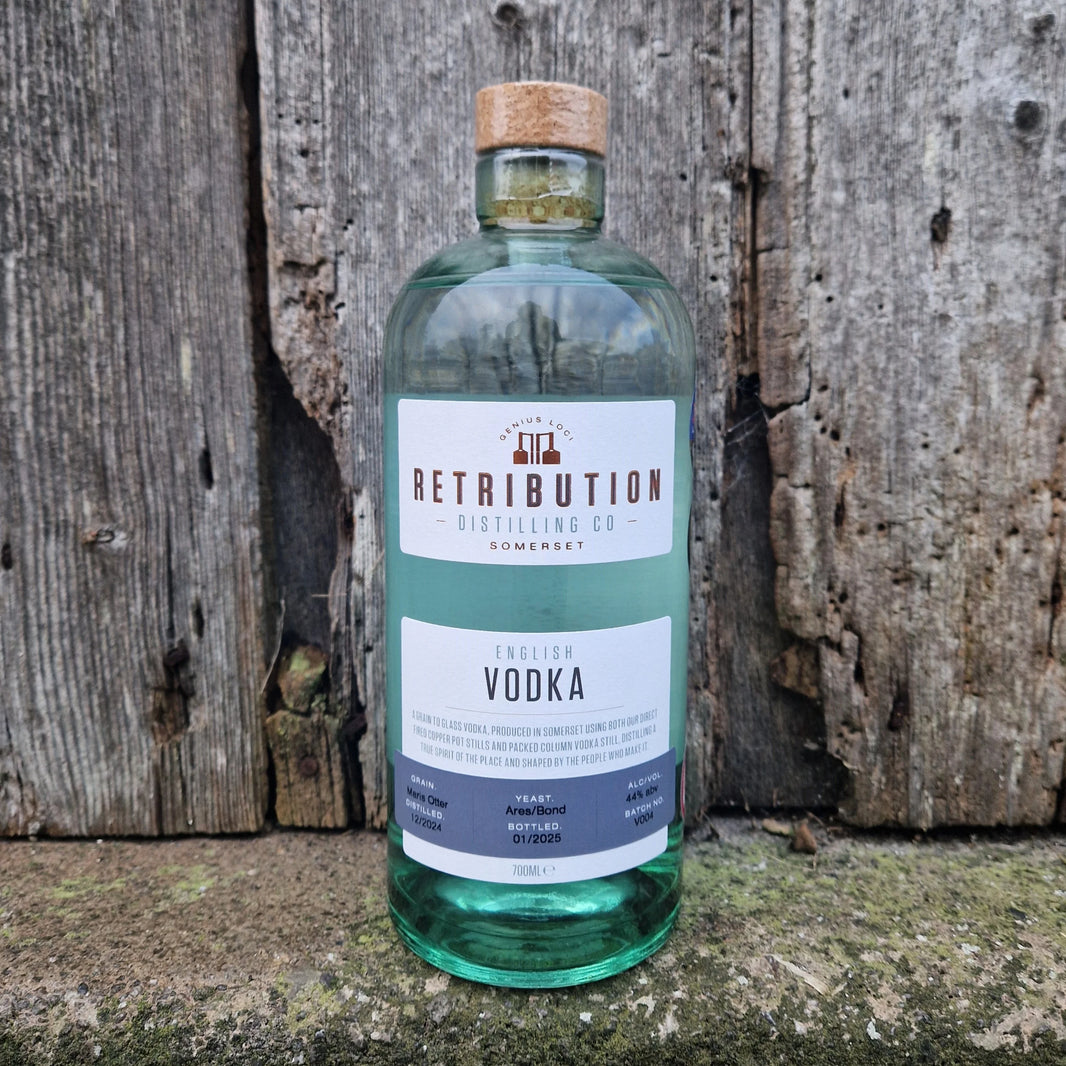 Retribution Distilling Co. English Vodka – Somerset, England