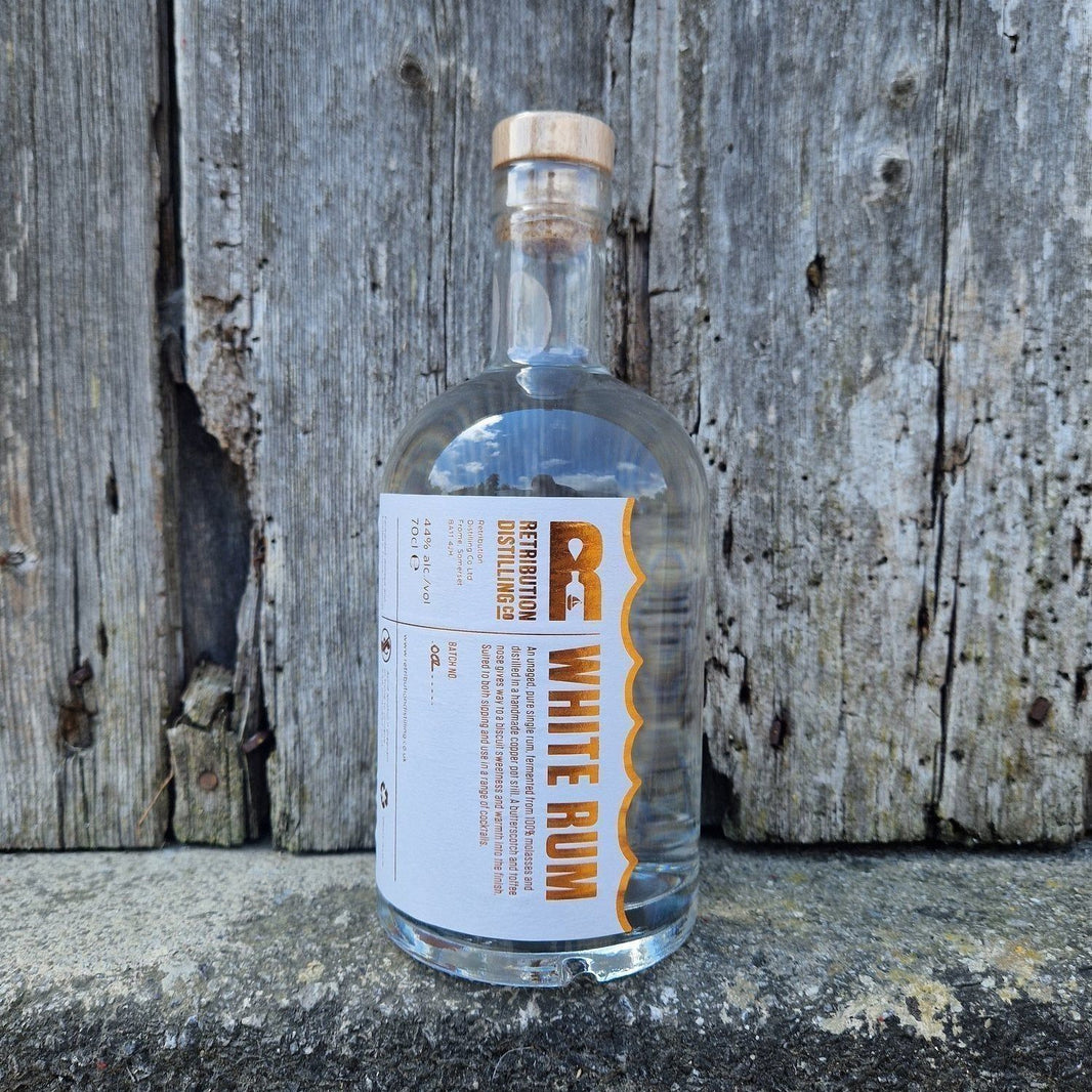Retribution Distilling Co. White Rum – Somerset, England