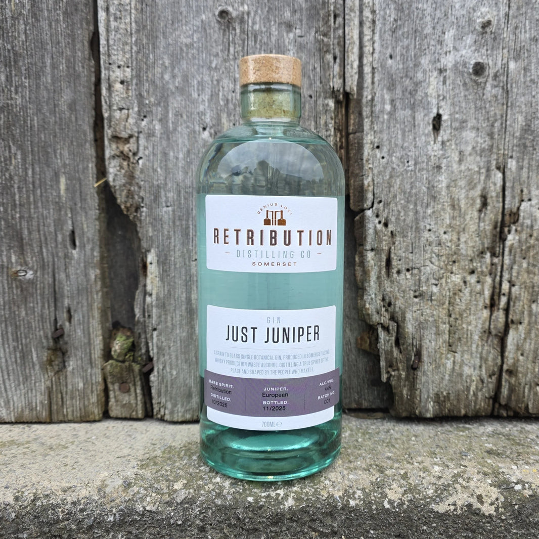 Retribution Distilling Co. Just Juniper Gin – Somerset, England