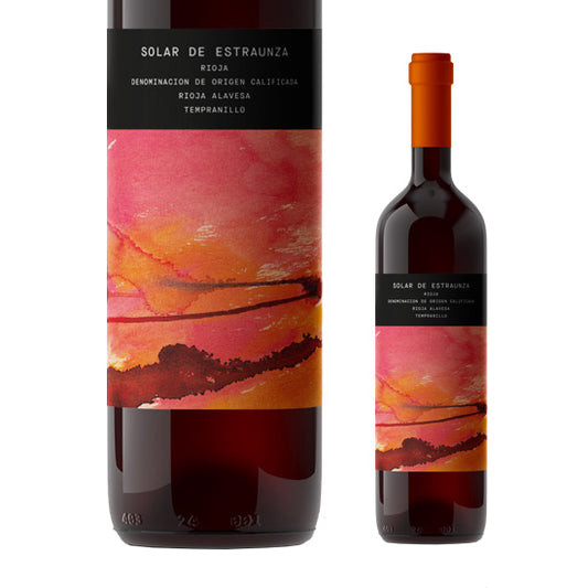Bodegas Estraunza Tempranillo “Solar de Estraunza” Rioja – Wine, Rioja bottle shot