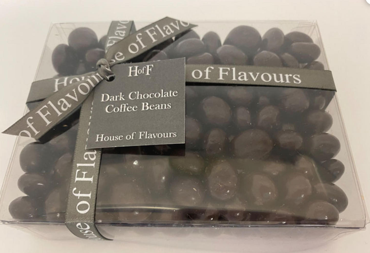 Dark Chocolate Coffee Beans
