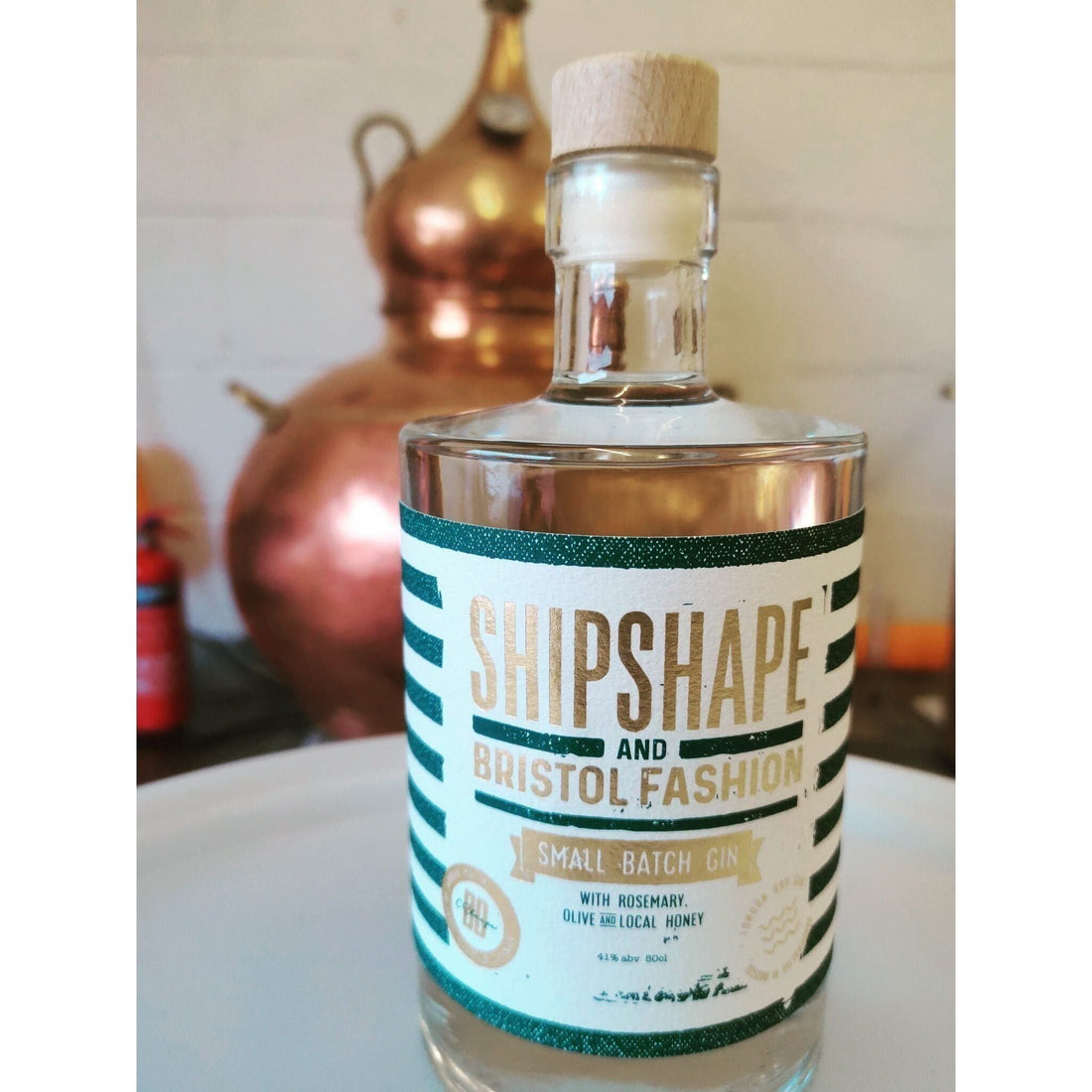 Shipshape Gin Rosemary, Olive & Honey – Bristol, England