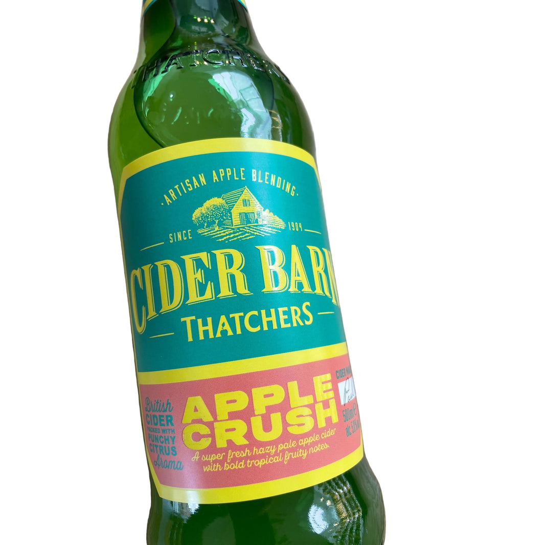 Thatchers Cider Barn Apple Crush – Somerset, England