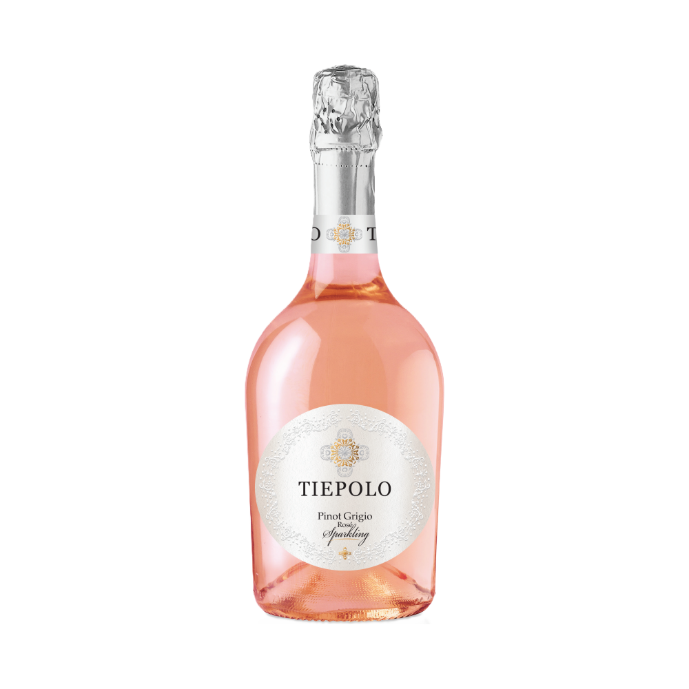 Tiepolo Sparkling Pinot Grigio Rose Wine