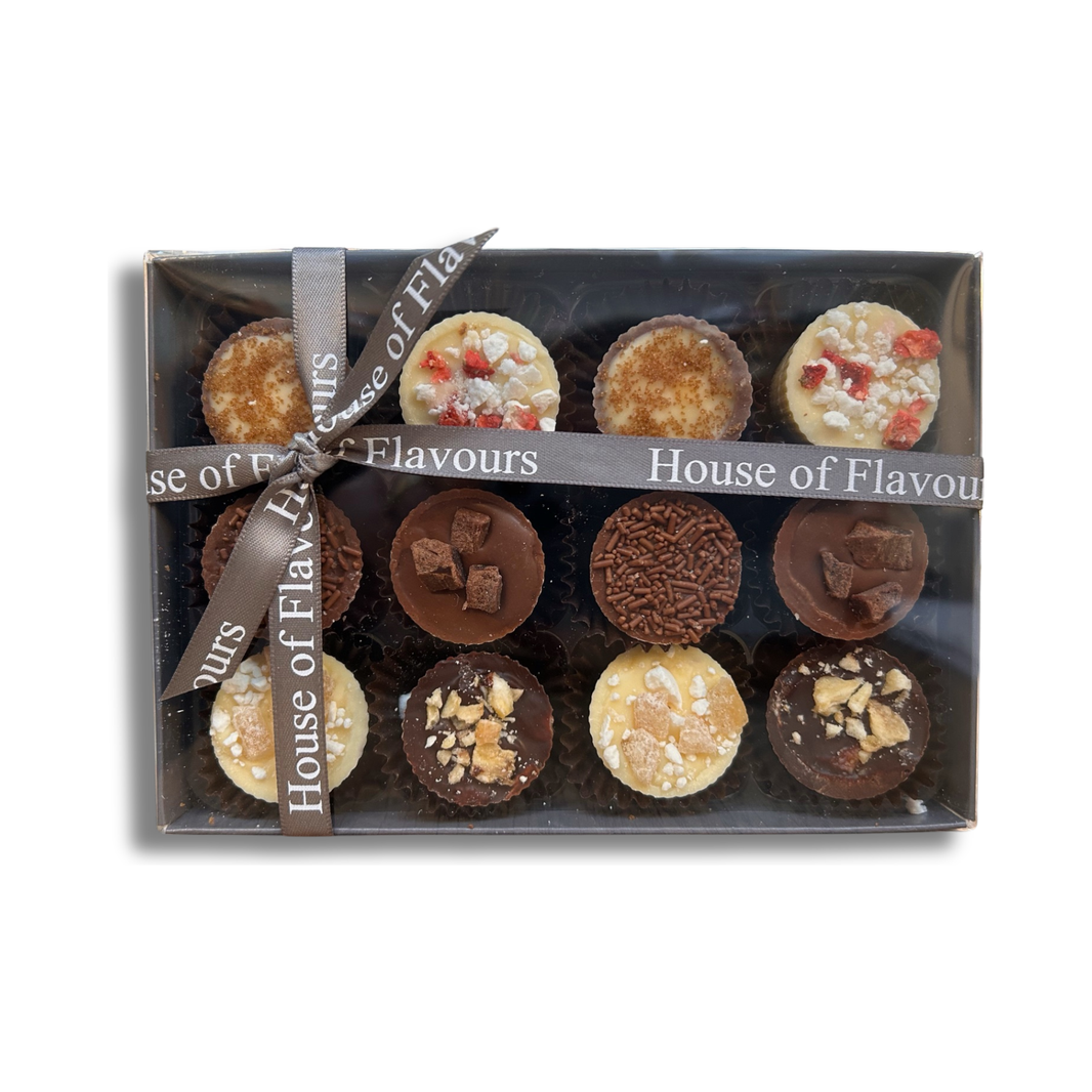 House of Flavours Chocolate Pudding Cups – 12 Box
