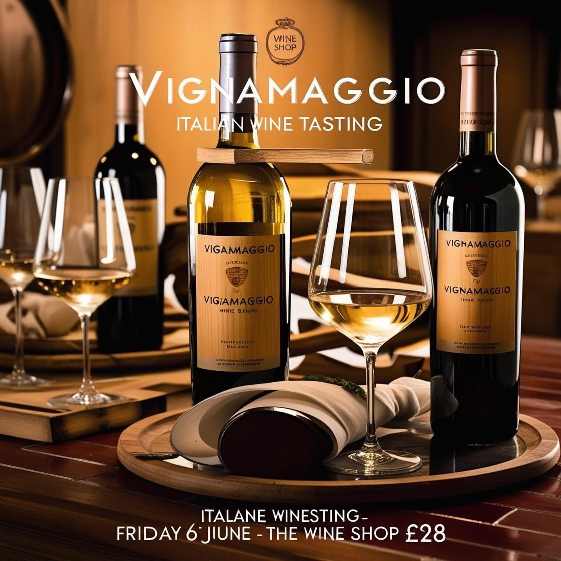 Vignamaggio Italian Wine Tasting - Friday 6th June 7-9 pm