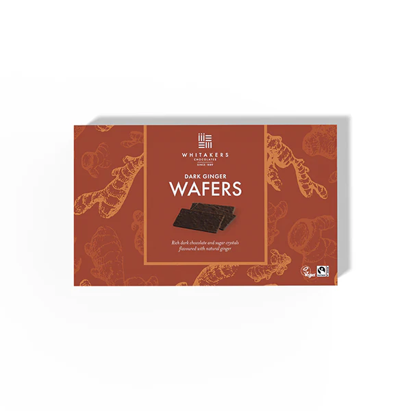 Whittakers Dark Ginger Wafers 150g – England