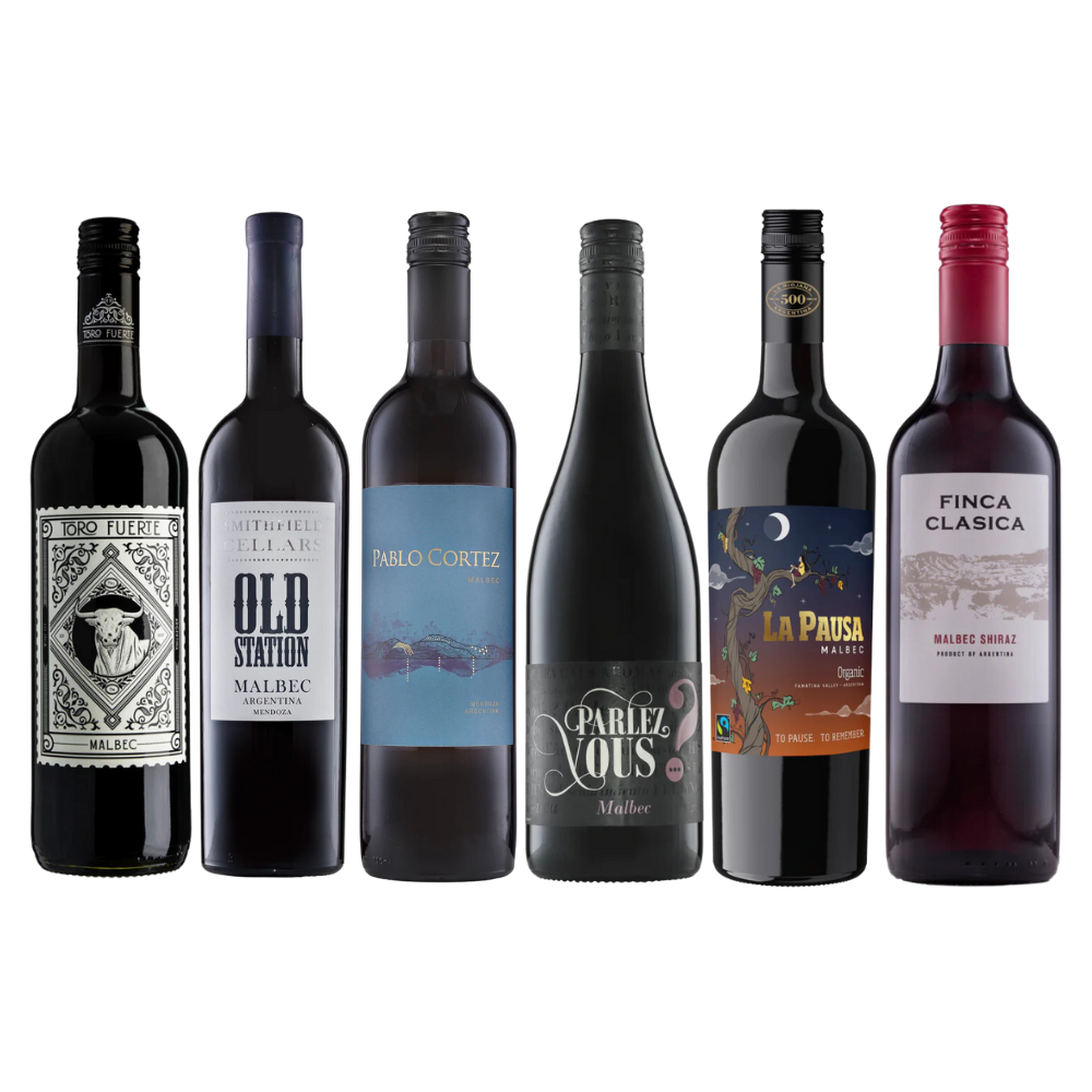 Wine Rack Filler Malbec Case – 6 Argentine Malbecs