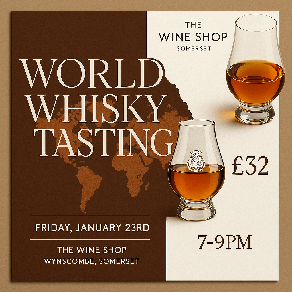 World Whisky Tasting - Friday 23rd January  7-9 pm