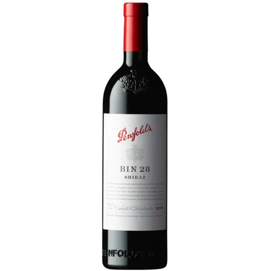 Penfolds Bin 28 Shiraz – Wine bottle shot