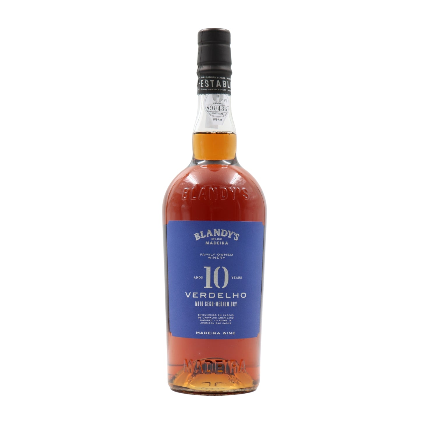 Blandy's Verdelho 10 Year Old - New Larger Bottle