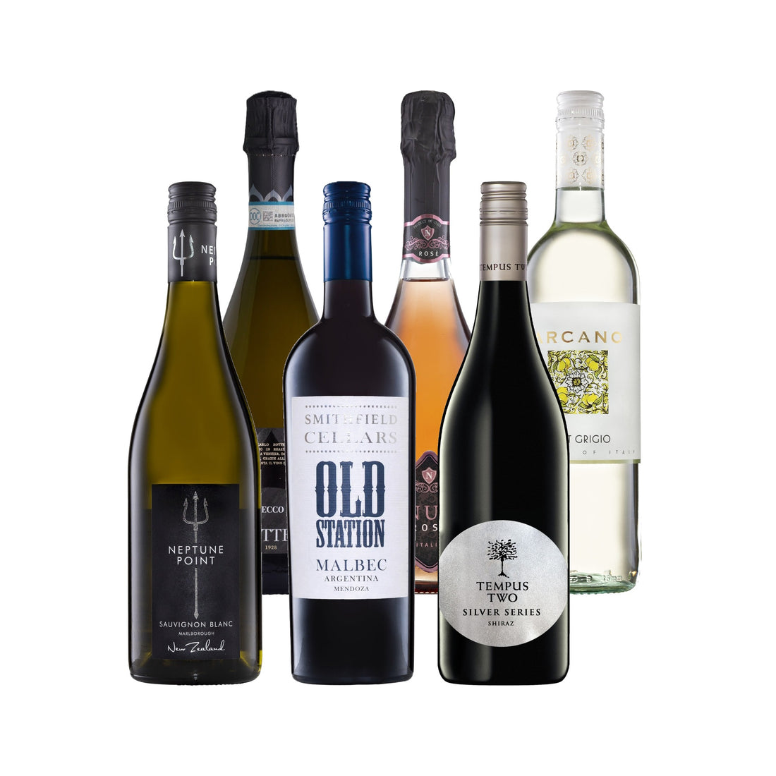 Christmas Party Wine Case: 6 bottle case