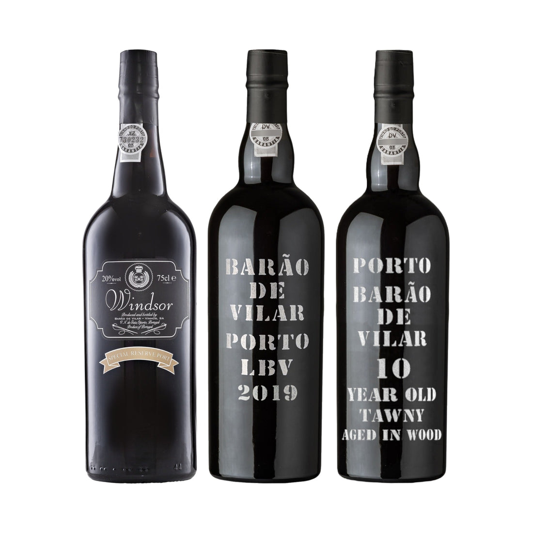 Christmas Port Gift Set: 3 x 75cl bottles of Port
