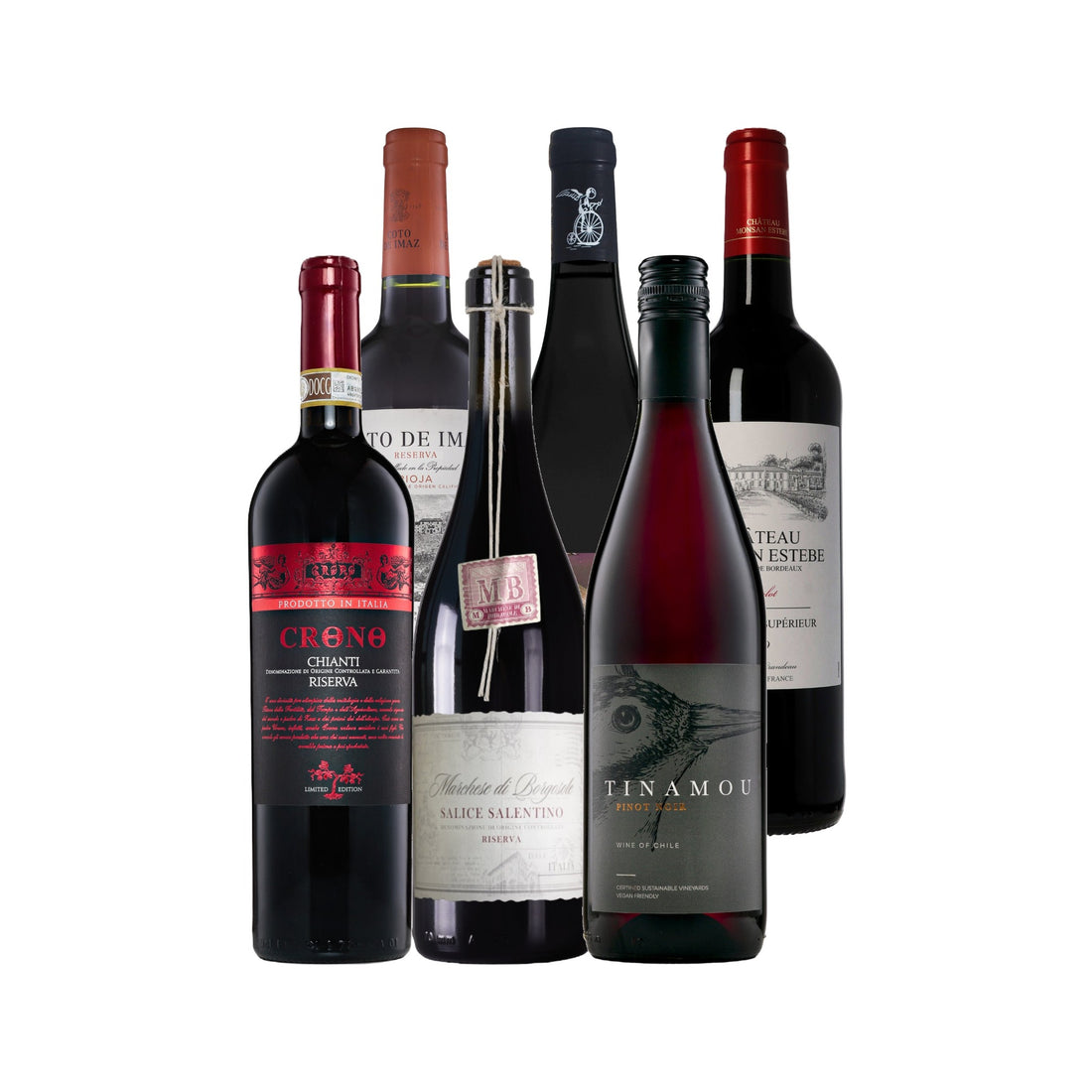 Christmas Red Wine Case: 6 bottle case