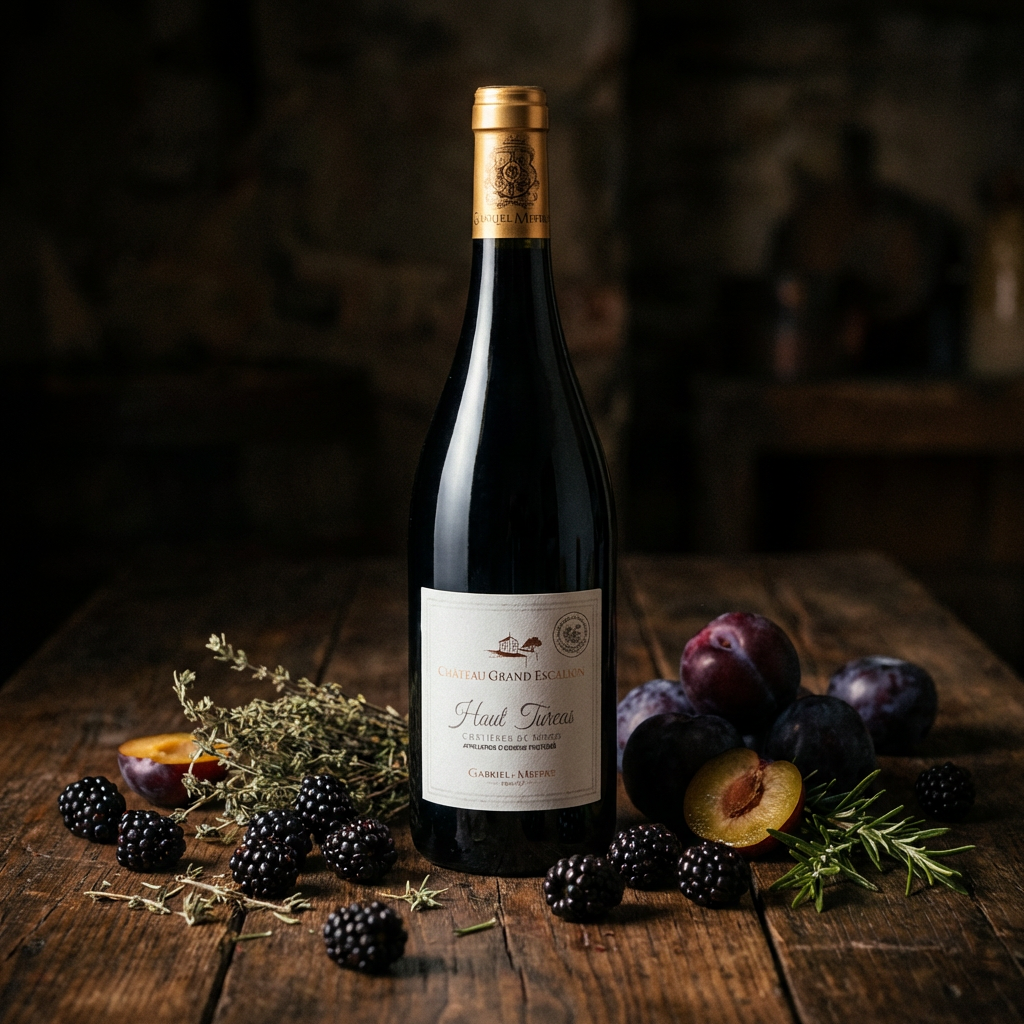 Costieres de Nimes, Ch Grand Escalion, Haut Turcas, 2018