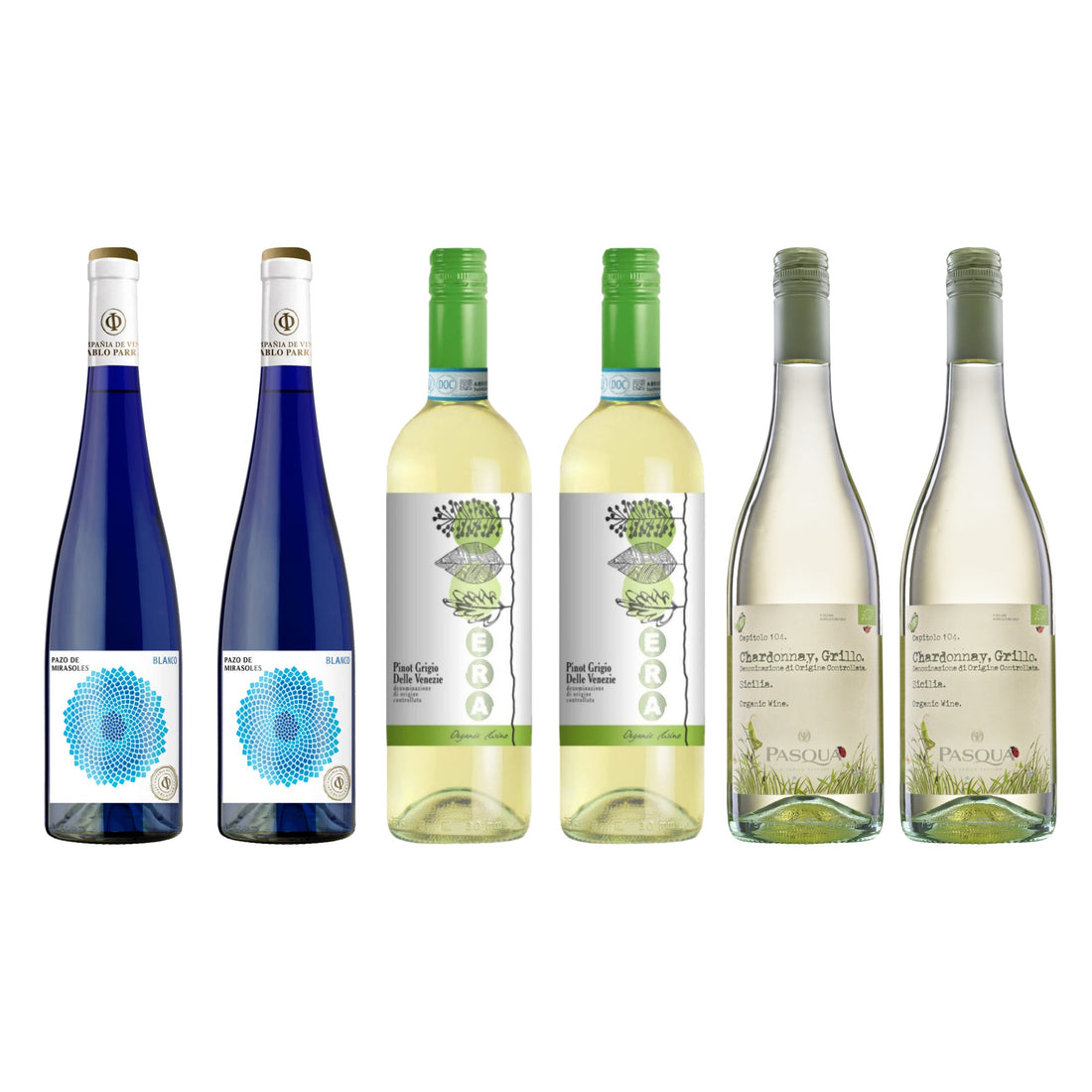 Organic White Wine Case – 6 bottle mixed case