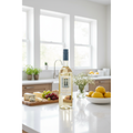 Penitino Pinot Grigio bottle displayed on a modern kitchen worktop with fresh food and natural daylight.