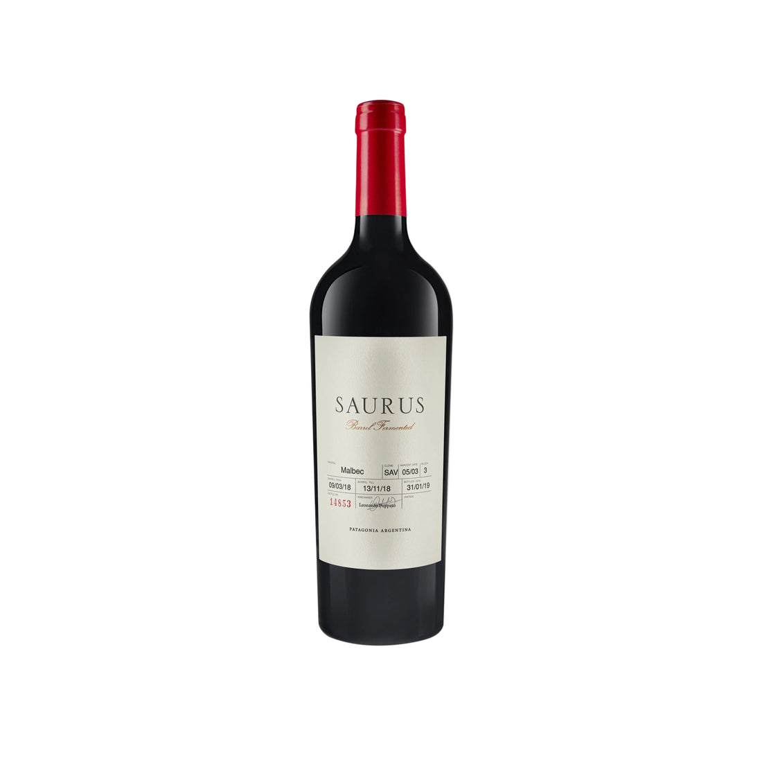 Saurus Barrel Fermented Malbec – Patagonia, Argentina