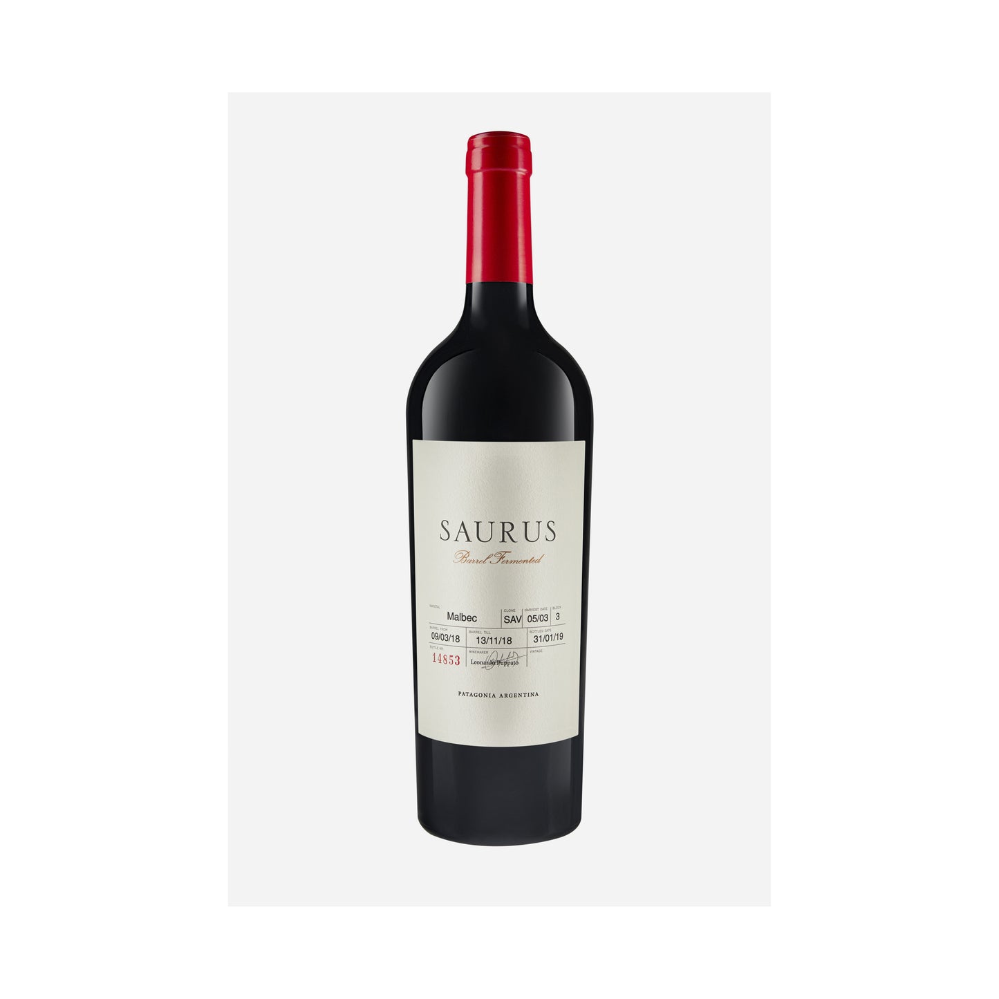 Saurus Barrel Fermented Malbec – Patagonia, Argentina