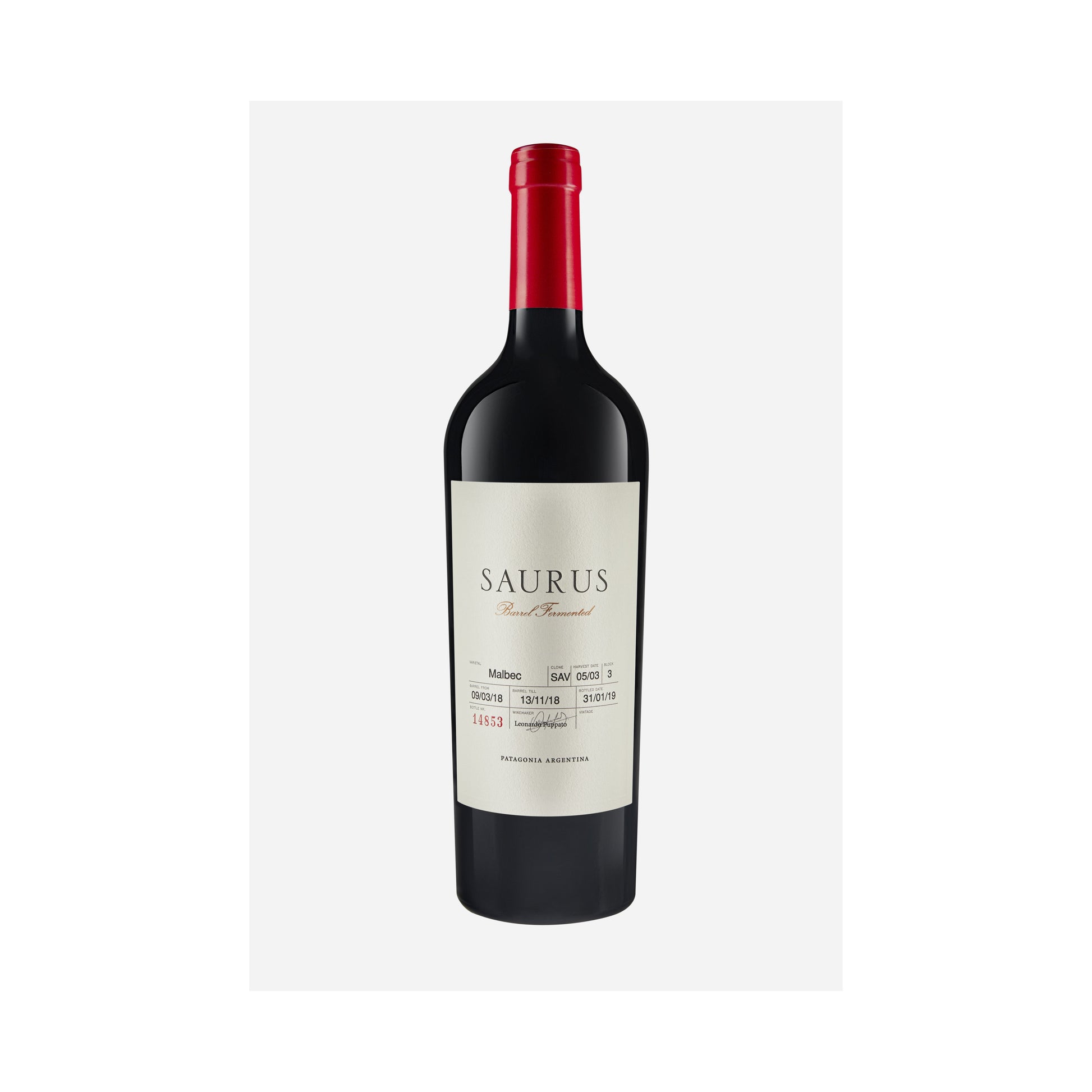 Saurus Barrel Fermented Malbec – Patagonia, Argentina