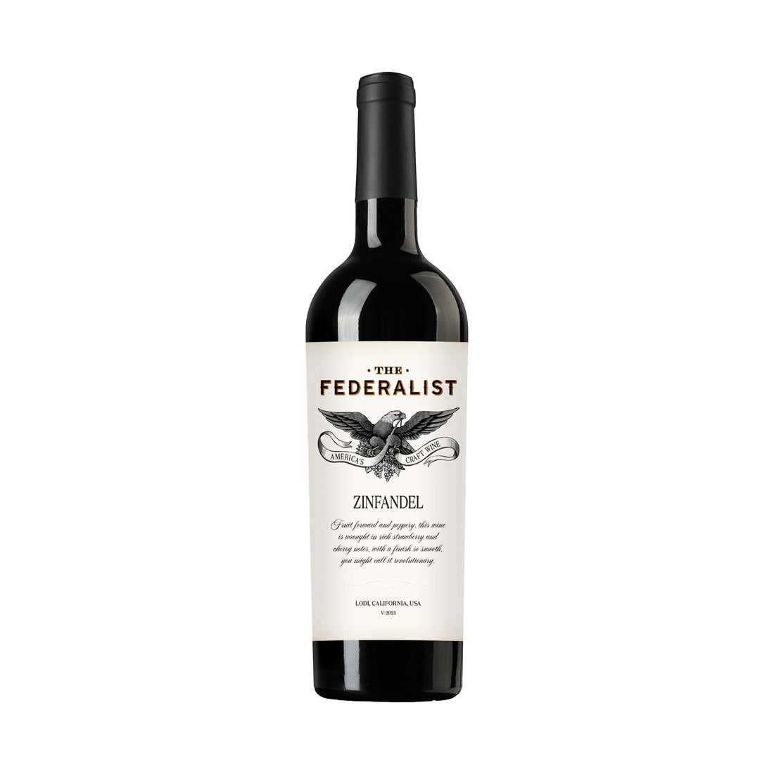 The Federalist Zinfandel Lodi 75cl bottle