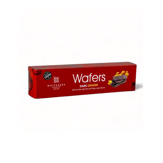 Whitakers Dark Ginger Wafers Chocolate