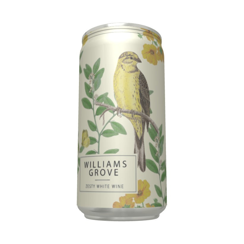 Williams Grove Zesty White Wine 24 x 187ml – Spain